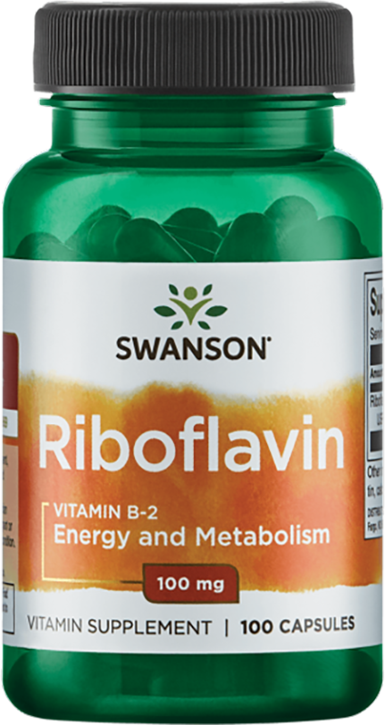 Riboflavin Vitamin B2 100 mg